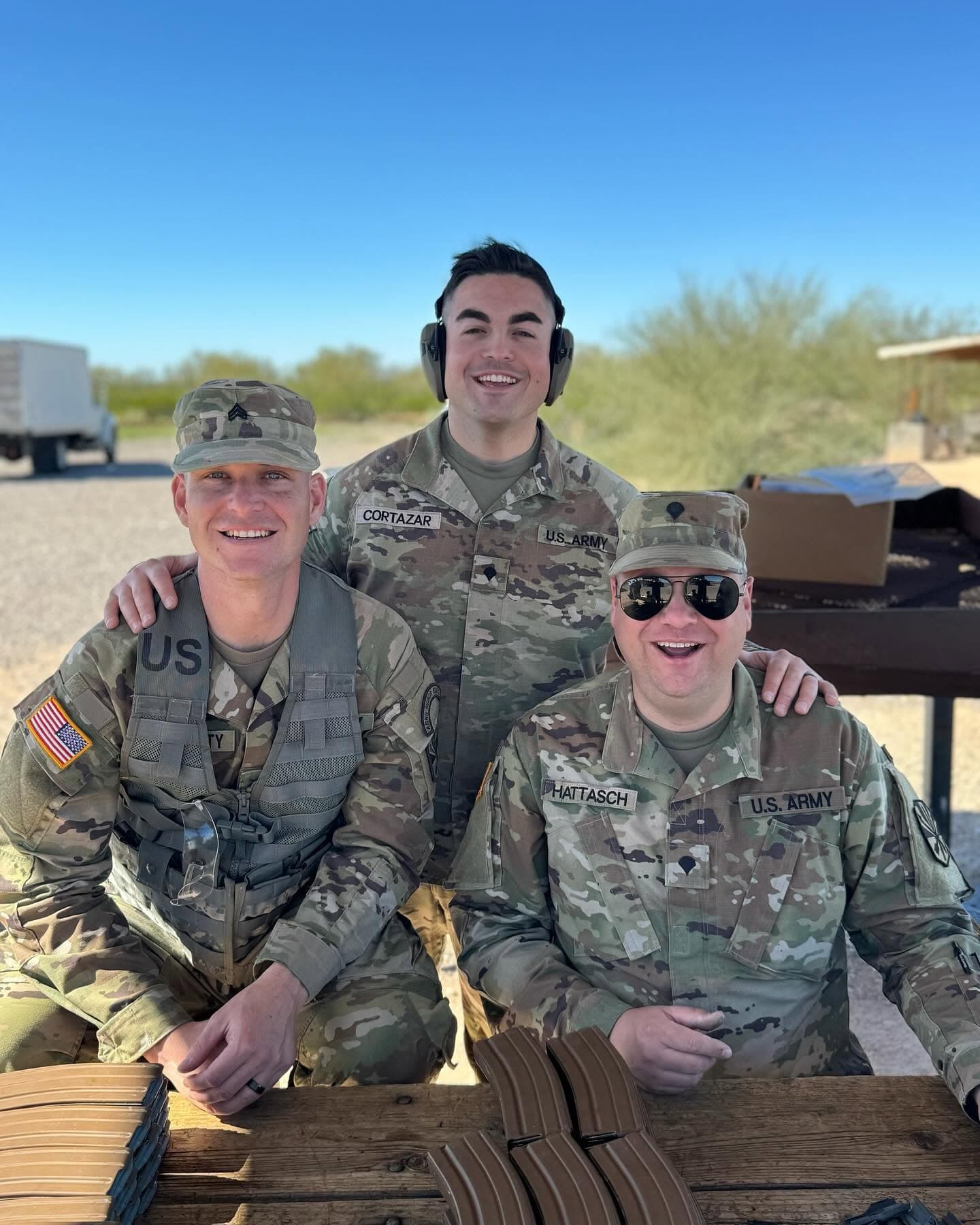 108th Army Band soldiers in training